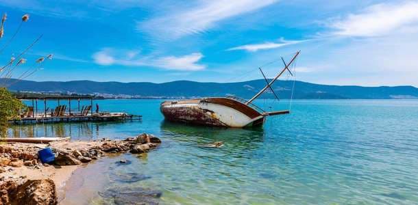 Залив Акбук - Дидим, описание курорта в Турции, пляжи, отели, достопримечательности