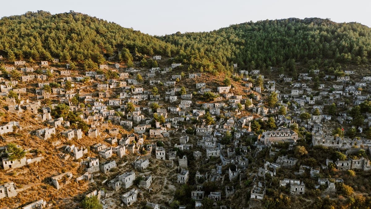 Греческие дома и руины Каякёй