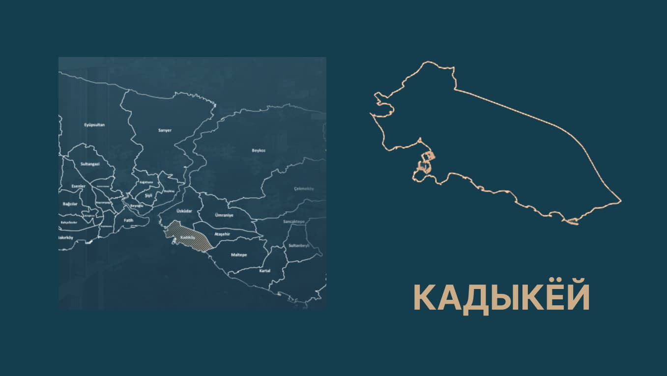 Карта района Кадыкёй на русском языке